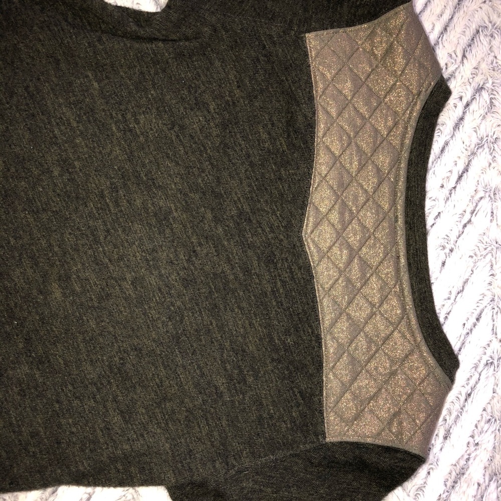 Olive green sweater